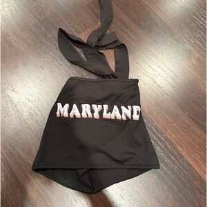 High-Neck UMD Crop Top